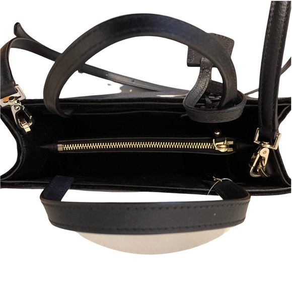 Kate Spade Thompson Street Black Velvet Sam Satchel Handbag NWT! - Picture 10 of 11